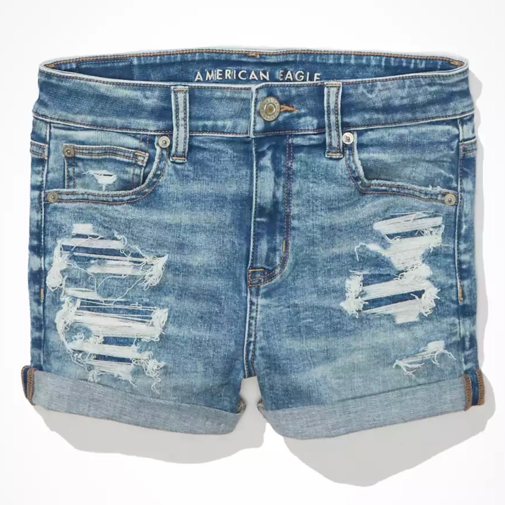 AE Curvy High Rise Shortie - Worn Once - Sz 16